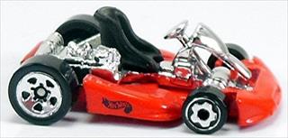 Red - Go Cart Test Track playset